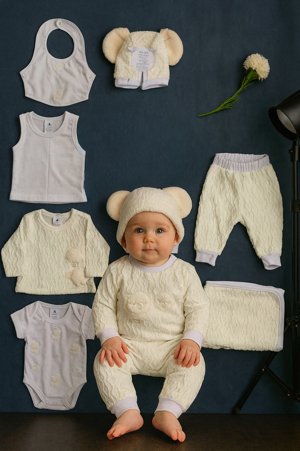 conjunto ropa para bebe niña/ PRIMER DIA GIUSSEPE