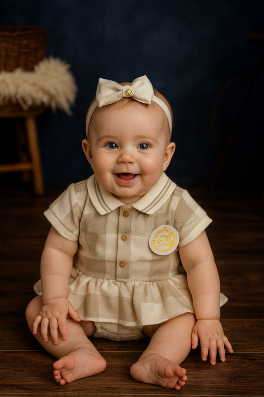 Vestido/Bodi para Bebé Niña | LUNA