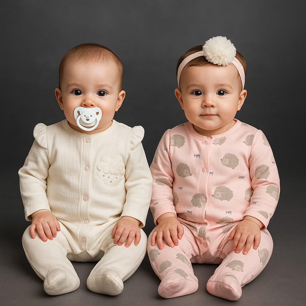 set de enterizos para bebe niña/ SARAI