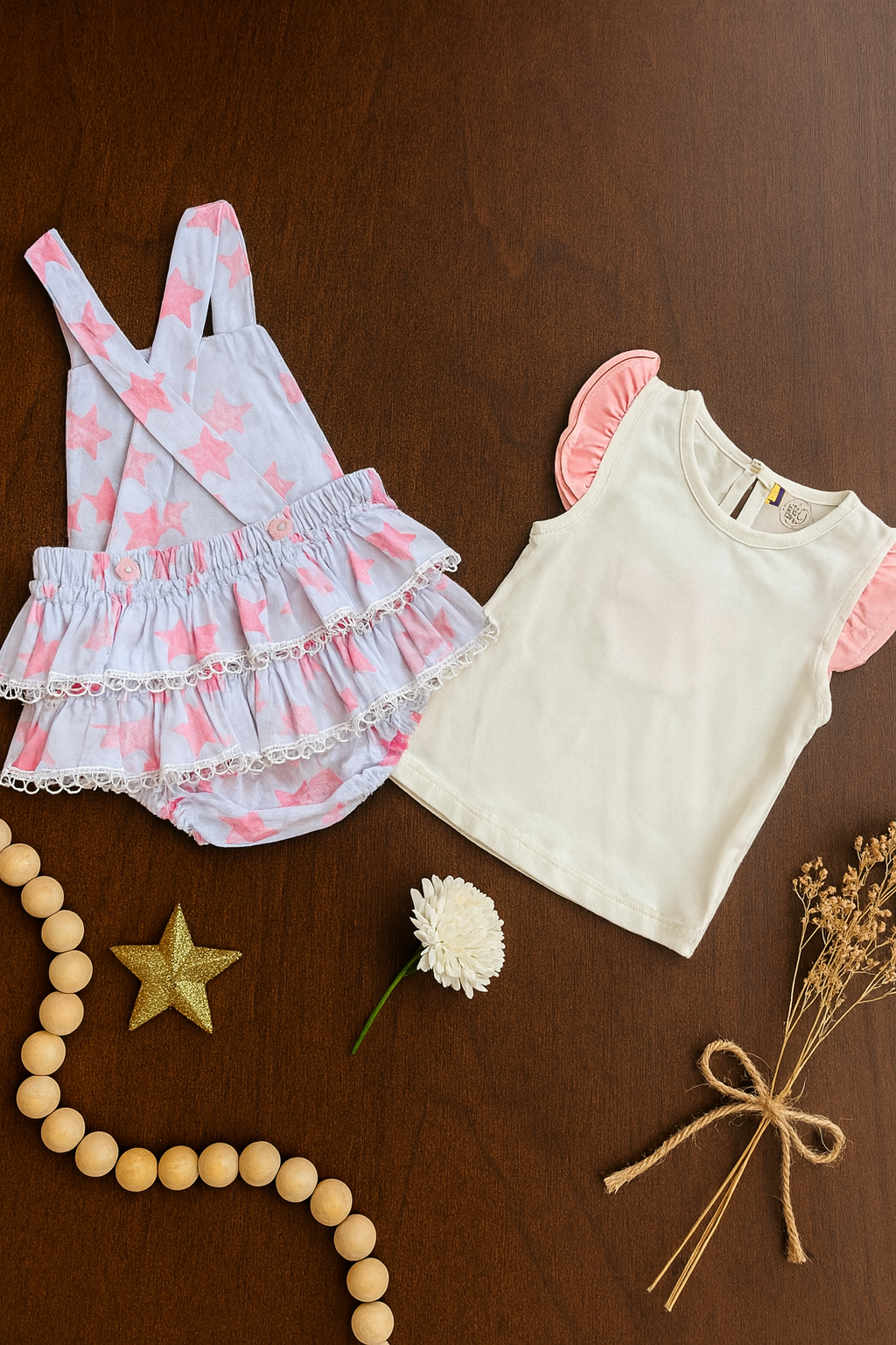 Conjunto de Ropa para Bebé Niña | ABRIL