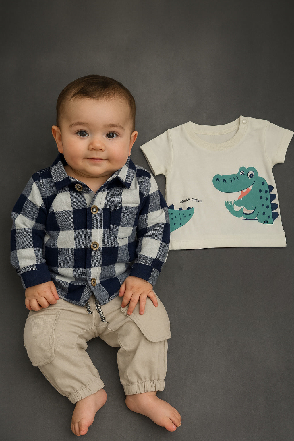 Conjunto de Ropa para Bebé Niño | COCODRILO