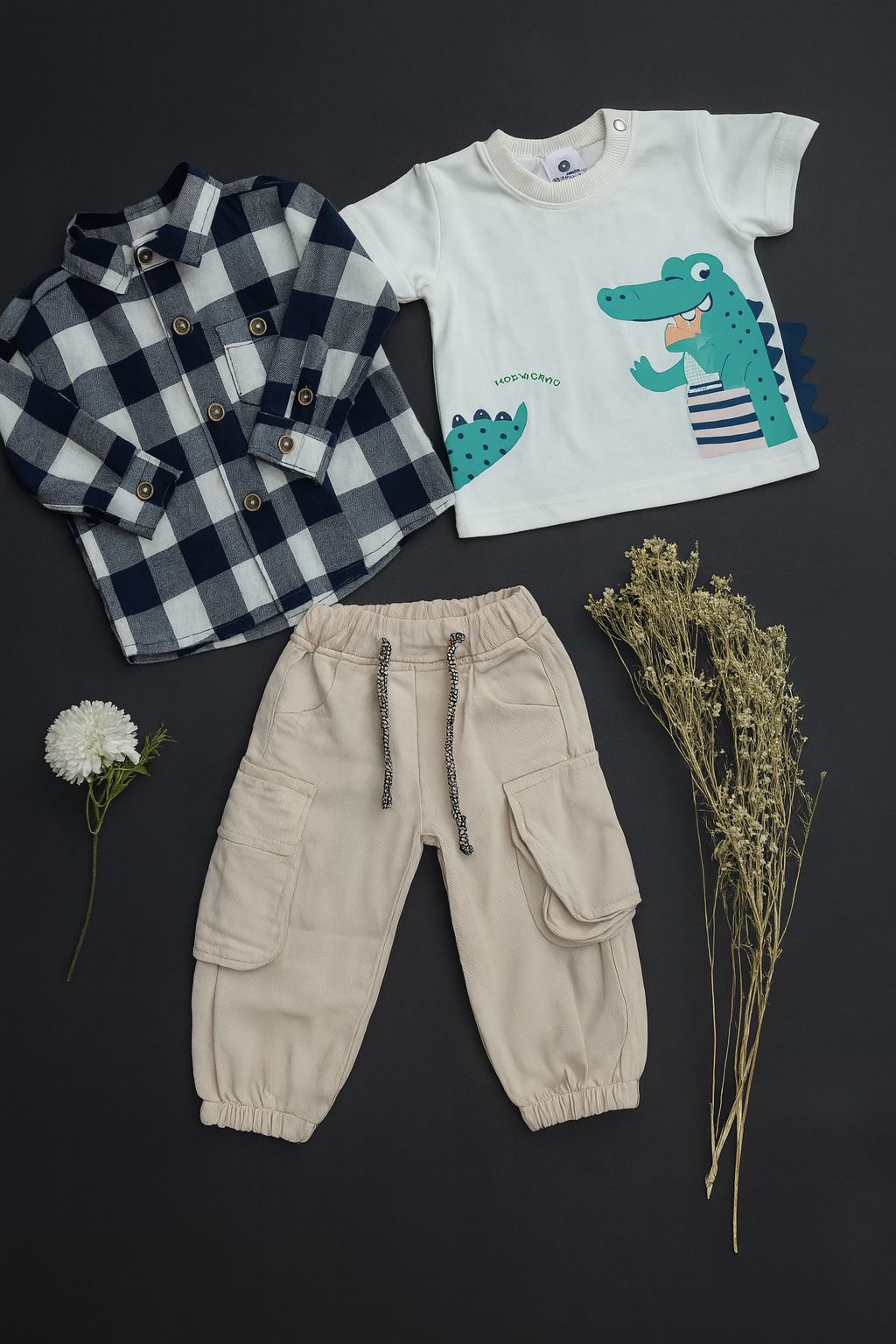 Conjunto de Ropa para Bebé Niño | COCODRILO