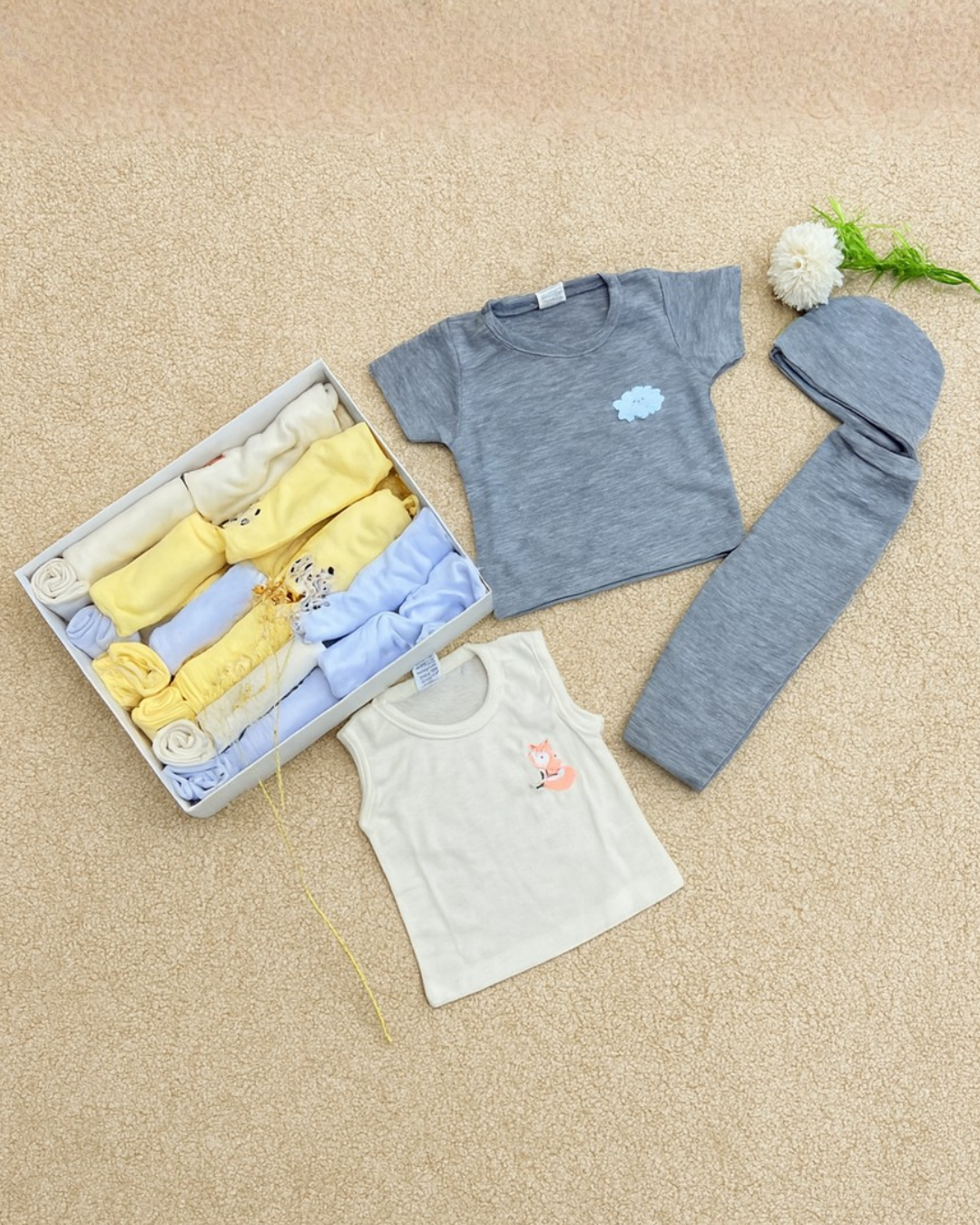 Semanario de 21 Piezas para Bebé Niño | ROGER