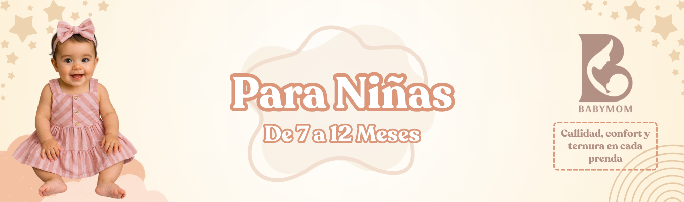 Niñas de 7 a 12 meses