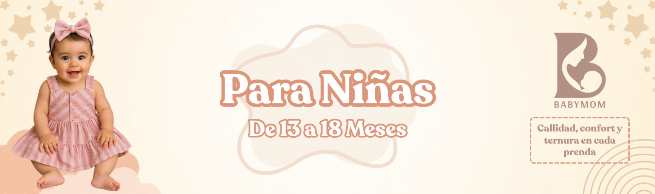 Niñas de 13 a 18 meses