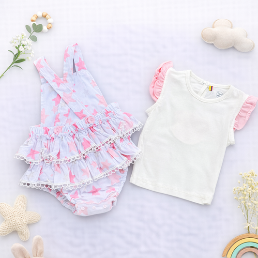Conjunto de Ropa para Bebé Niña | ABRIL