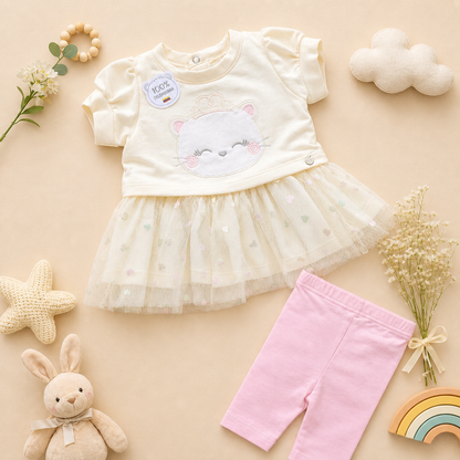 Vestido más leggins para Bebé Niña | THAIS