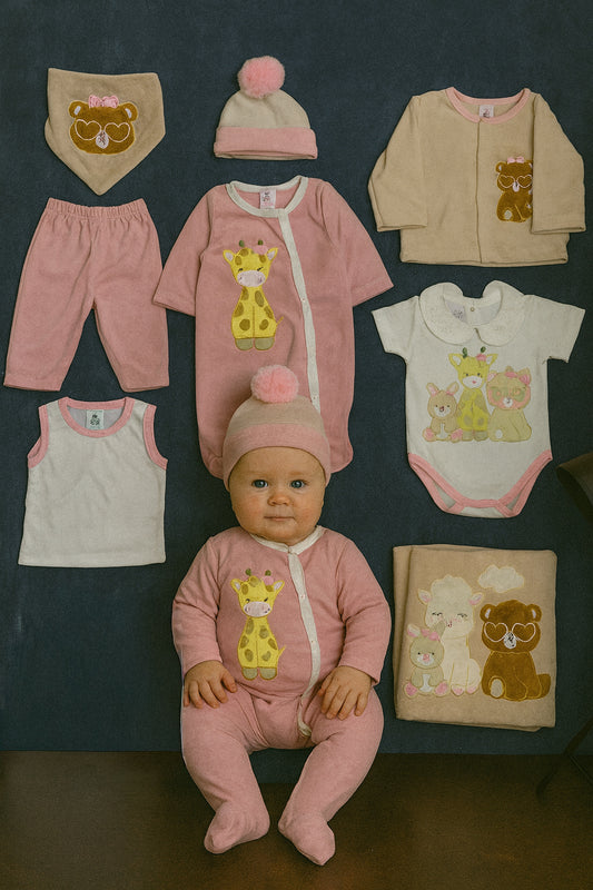 Set para bebe niña/ PRIMER DIA ROMINA