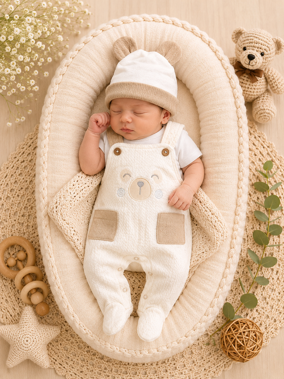 conjunto ropa para bebe niña-niño/ PRIMER DIA GIUSSEPE