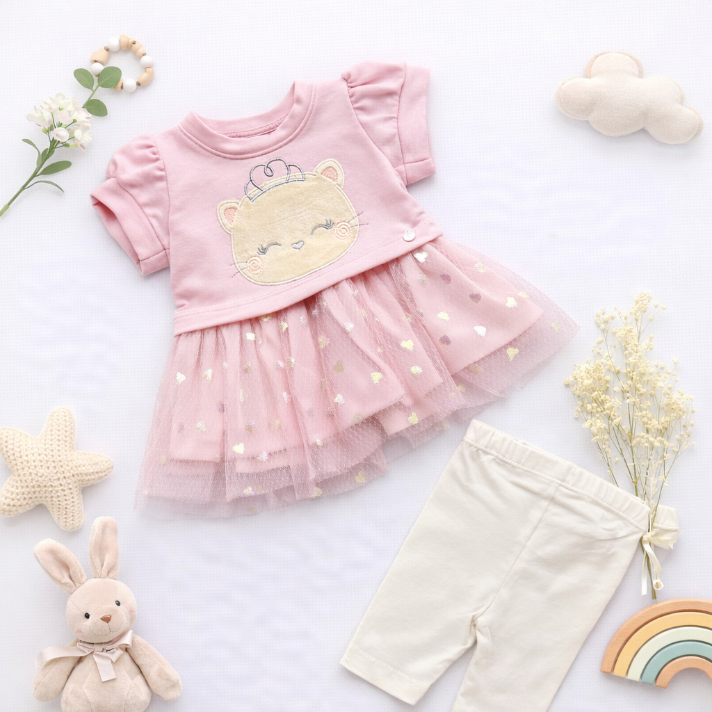 Vestido más leggins para Bebé Niña | THAIS