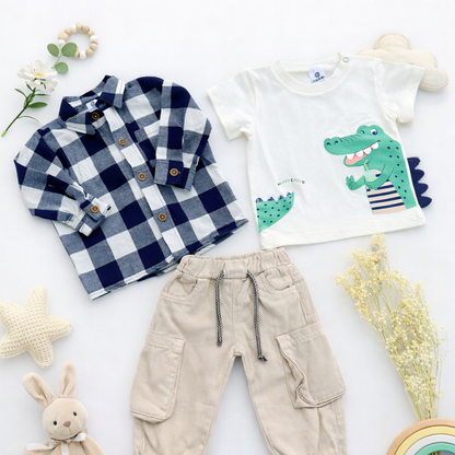 Conjunto de Ropa para Bebé Niño | COCODRILO