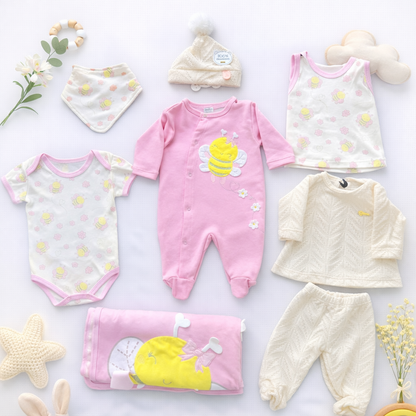 Conjunto de Ropa para Bebé Niña | ABEJITA PAMPIN