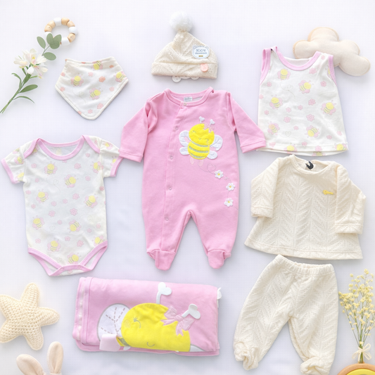 Conjunto de Ropa para Bebé Niña | ABEJITA PAMPIN
