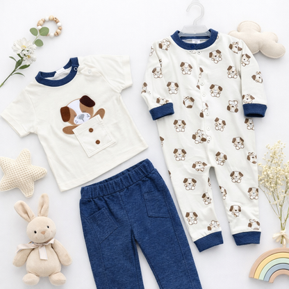 Conjunto de Ropa para Bebé Niño | POMPÓN