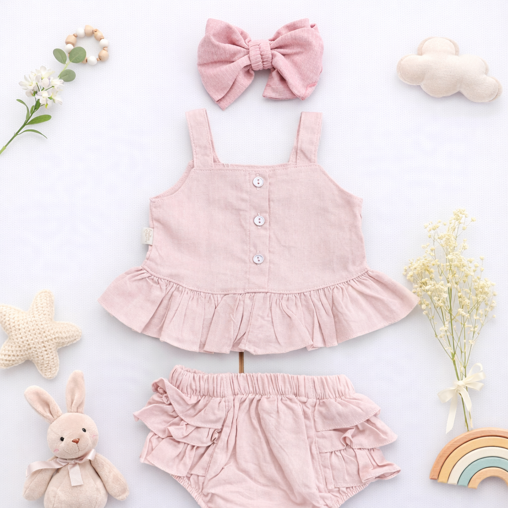 Conjunto de Ropa para Bebé Niña | DULCE AMAPOLA