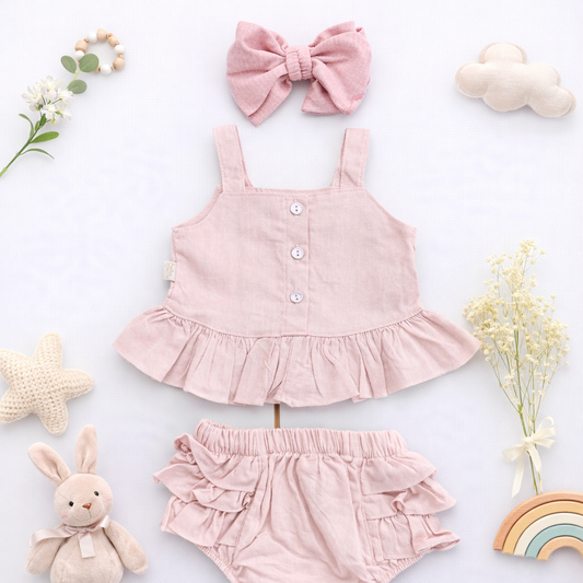 Conjunto de Ropa para Bebé Niña | DULCE AMAPOLA