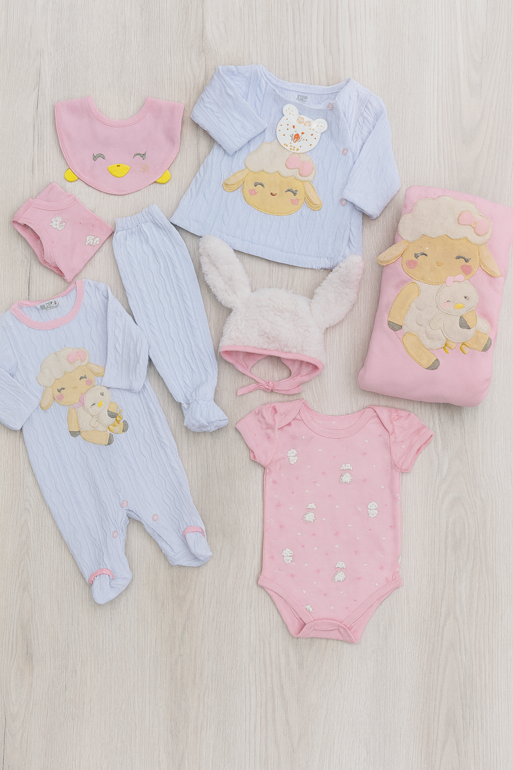 Conjunto de Ropa para Bebé Niña | OVEJITA DOLLY