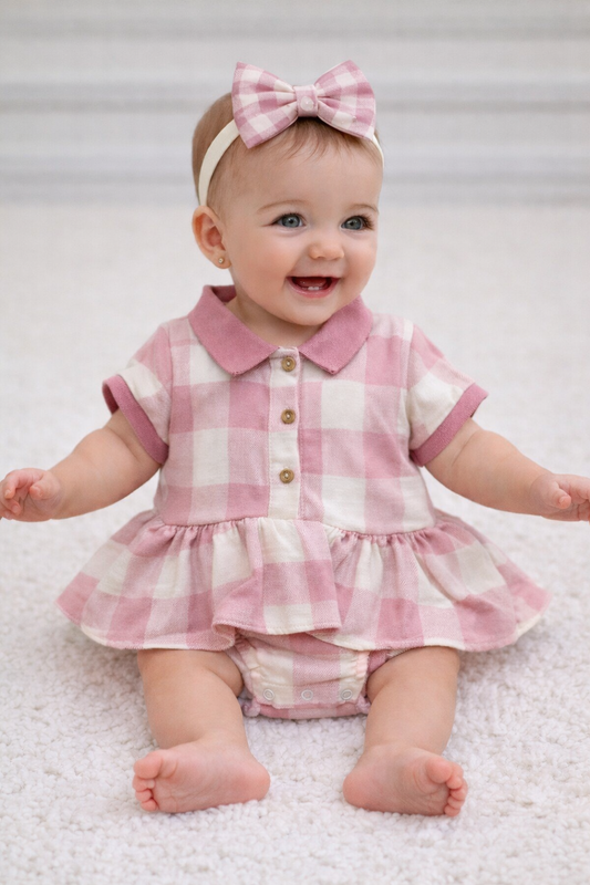 Vestido/Bodi para Bebé Niña | LUNA
