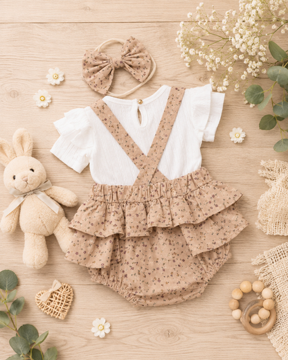 Conjunto de Ropa para Bebé Niña | CU CÚ