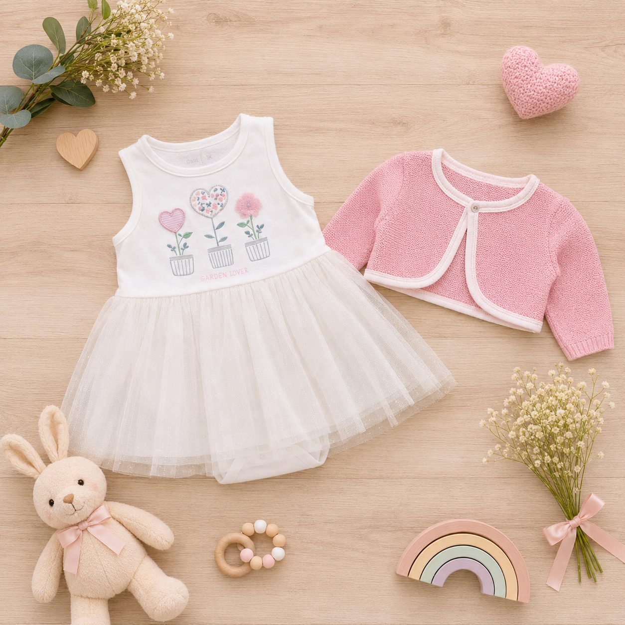 Conjunto de Ropa para Bebé Niña | ROSITA