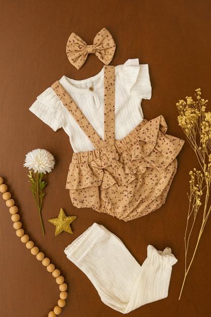 Conjunto de Ropa para Bebé Niña | CU CÚ