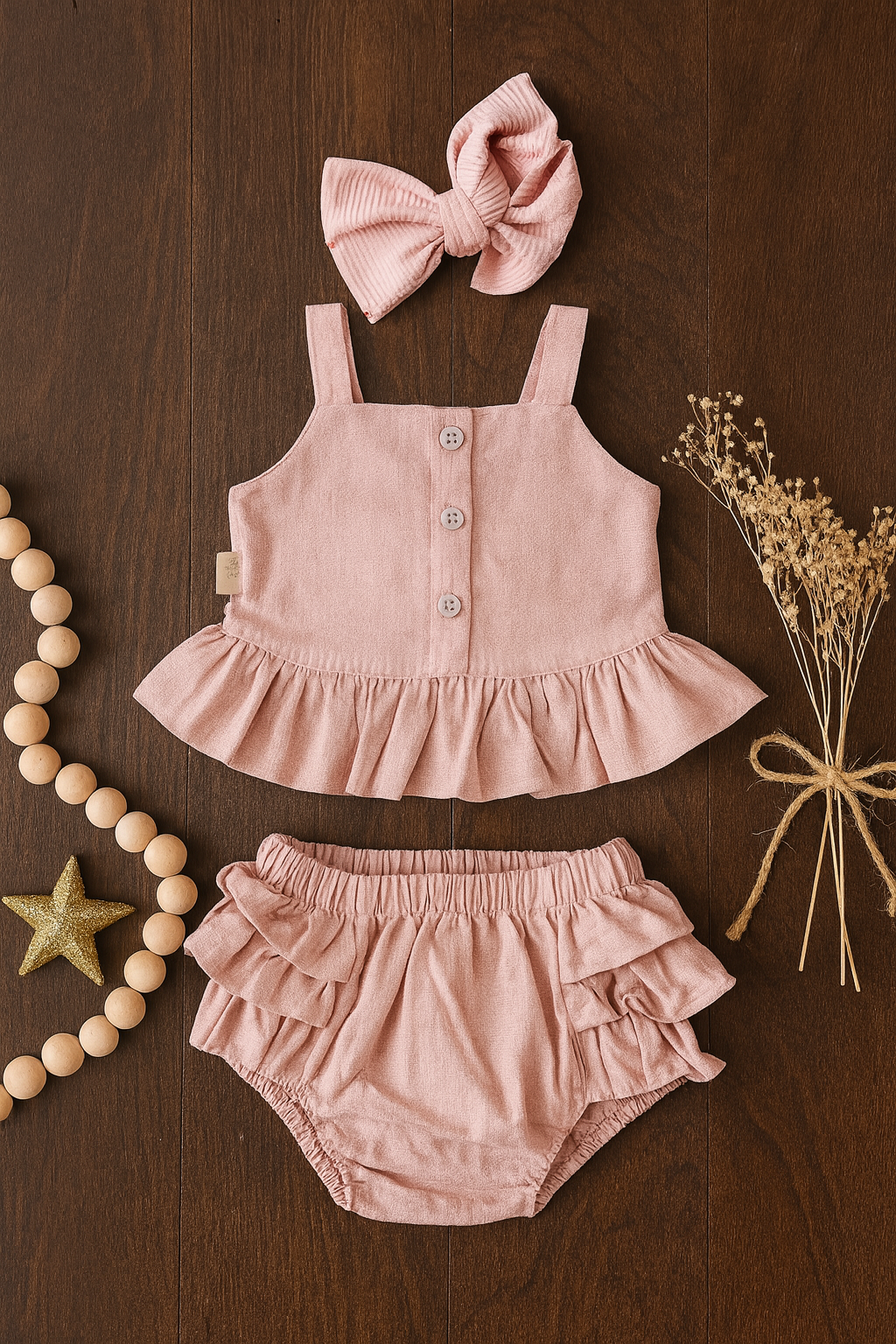 Conjunto de Ropa para Bebé Niña | DULCE AMAPOLA