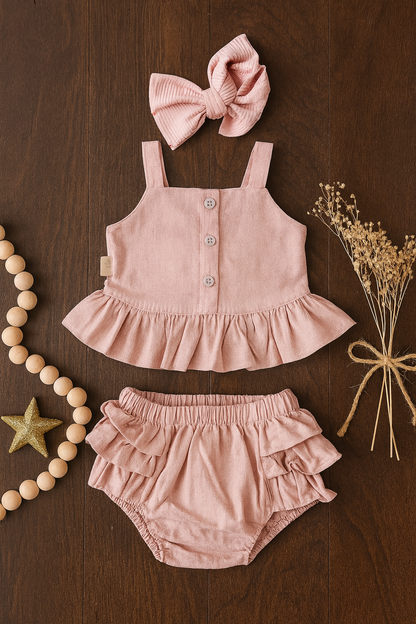 Conjunto de Ropa para Bebé Niña | DULCE AMAPOLA