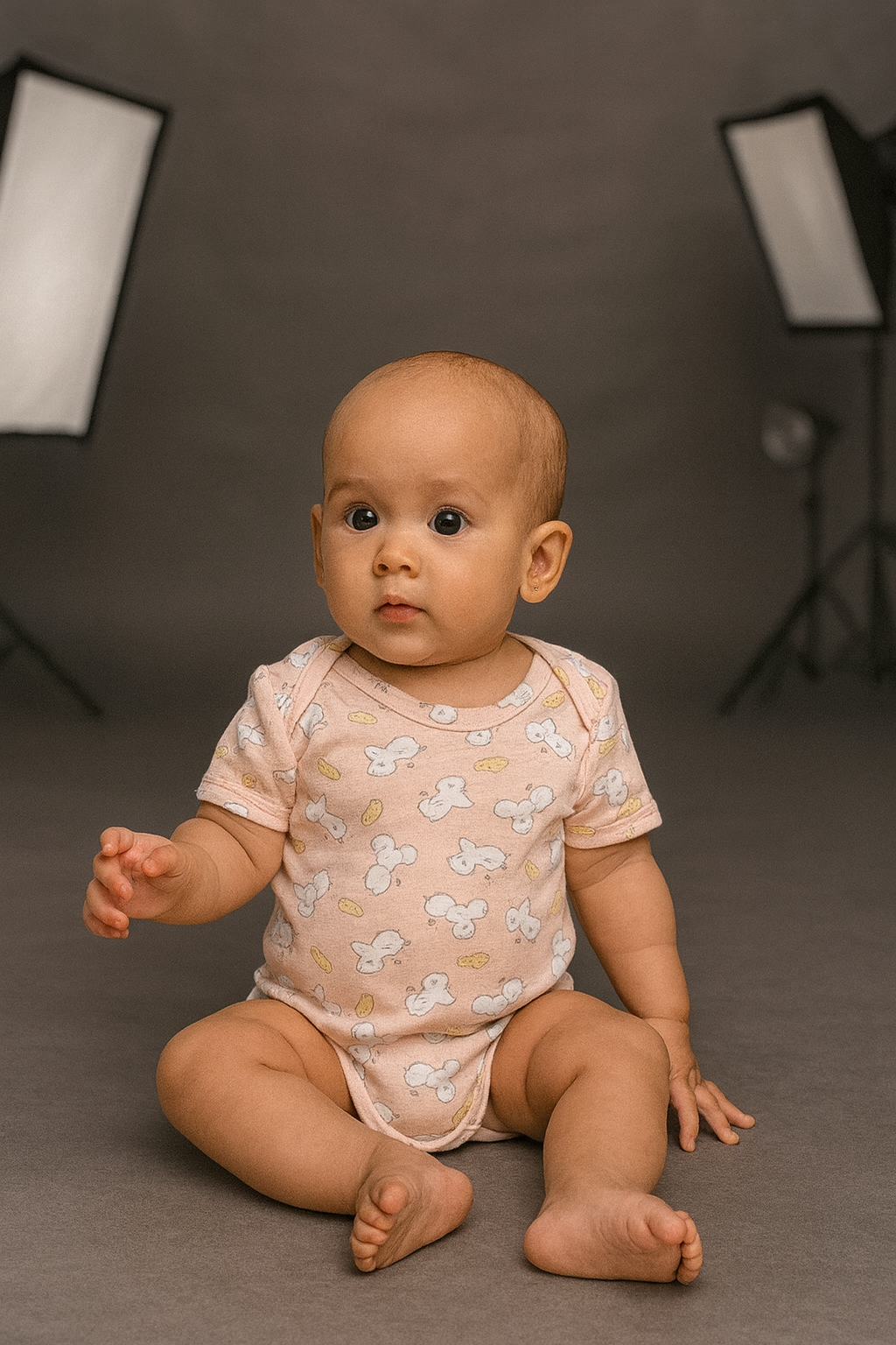 Conjunto de 3 Bodis para Bebé Niña | ANTONELLA