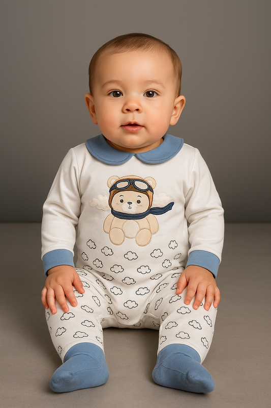 Conjunto de 7 piezas de Ropa para Bebé Niño | MINI AVIADOR