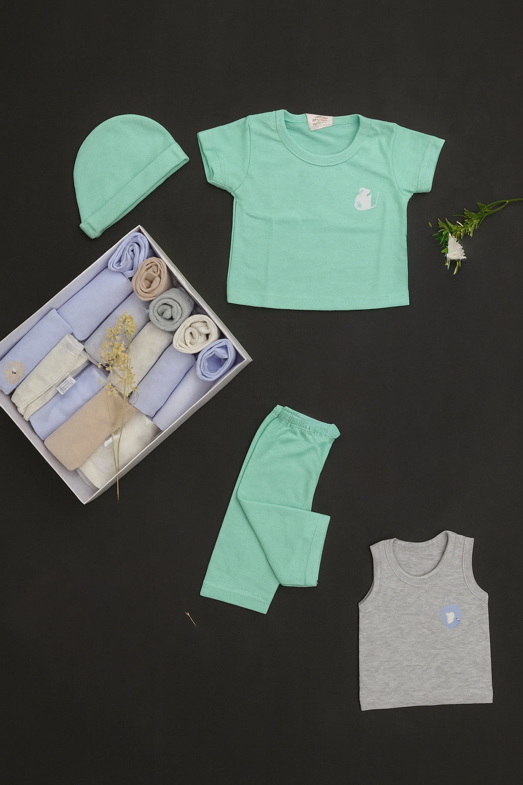 Semanario de 21 Piezas para Bebé Niño | ROGER