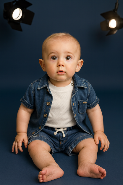 conjunto para bebe niño/ LLODRA