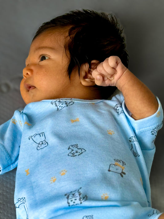 Conjunto de 3 Bodis para Bebé Niño | SHOOPER